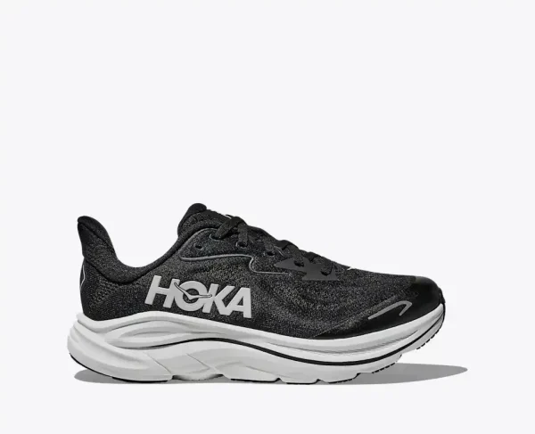 HOKA Clifton 10 Black White (GS)