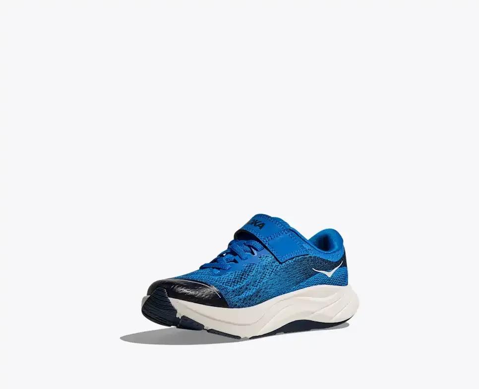 HOKA Rincon 4 Electric Cobalt Varsity Navy (Little Kids)