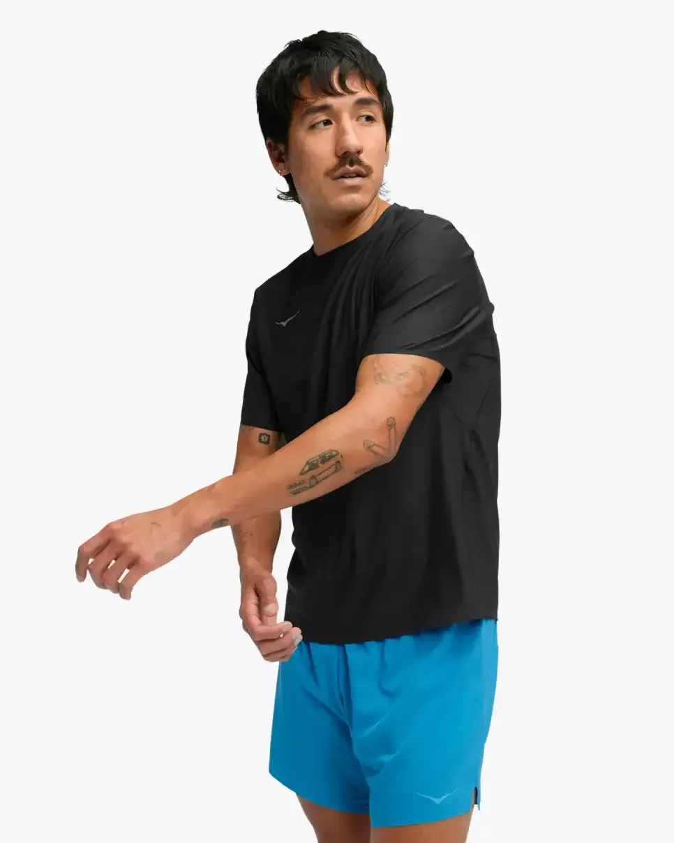 HOKA Airolite Short Sleeve 2.0 Black