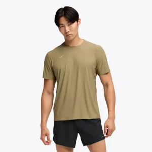 HOKA Airolite Short Sleeve 2.0 Wild Mushroom