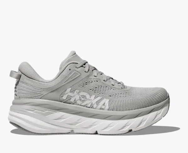 HOKA Bondi 7 Harbor Mist White