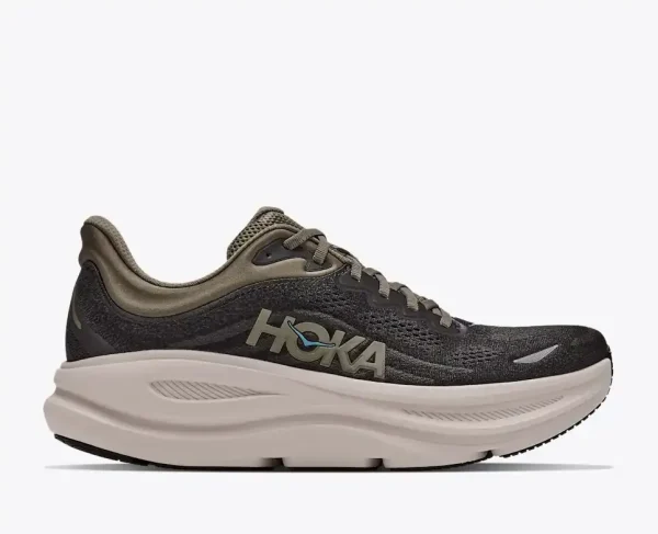 HOKA Bondi 9 Black River Rock Grey