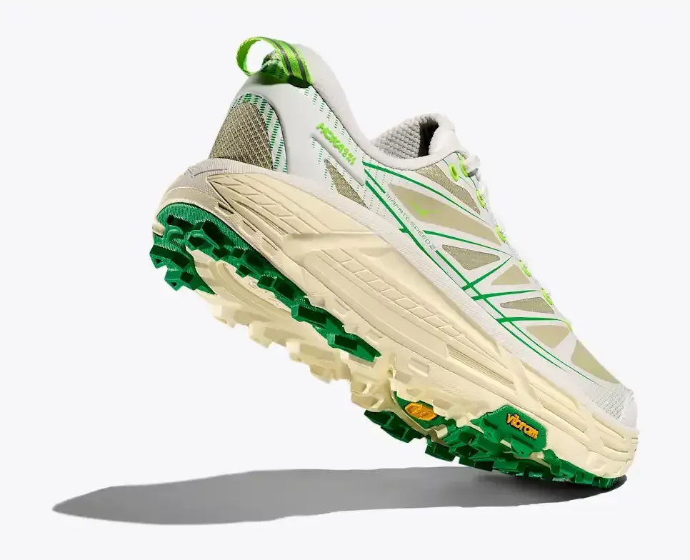 HOKA Mafate Speed 2 White Fresh Cut Grass