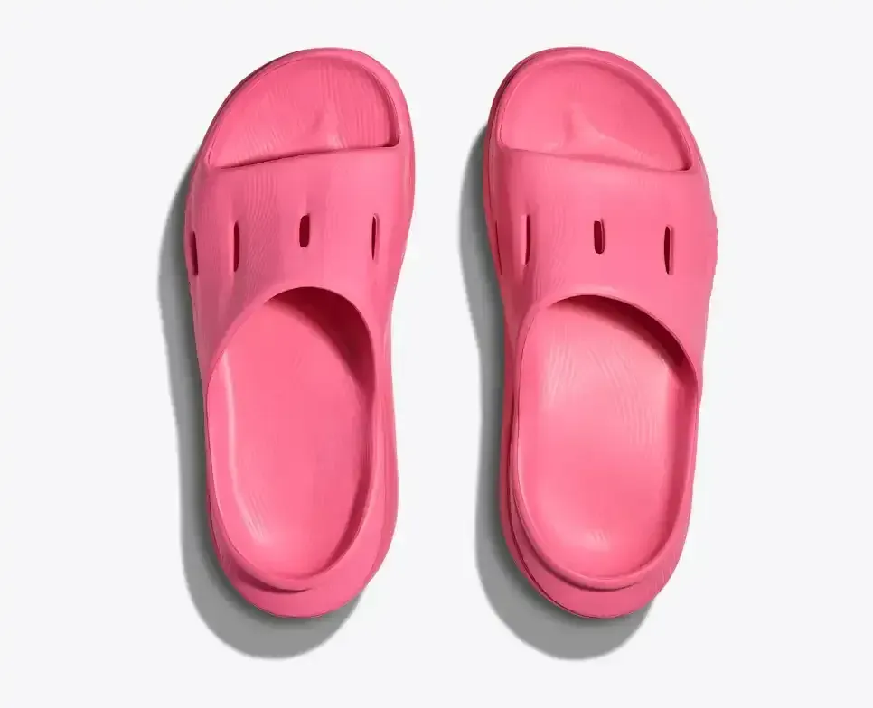 HOKA ORA Recovery Slide Neon Rose