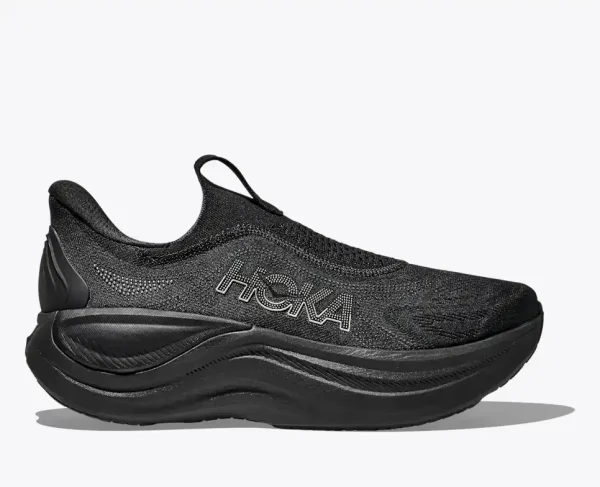 HOKA Skyward Laceless Black