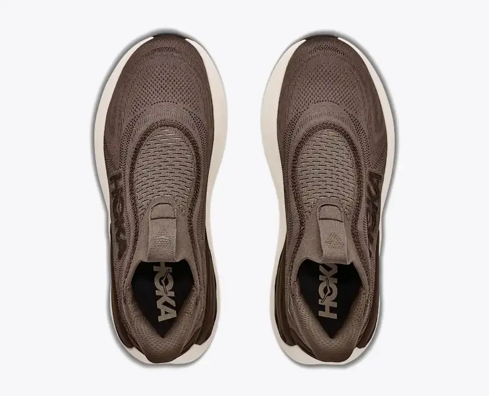 HOKA Skyward Laceless Cliff Grey Cast Iron