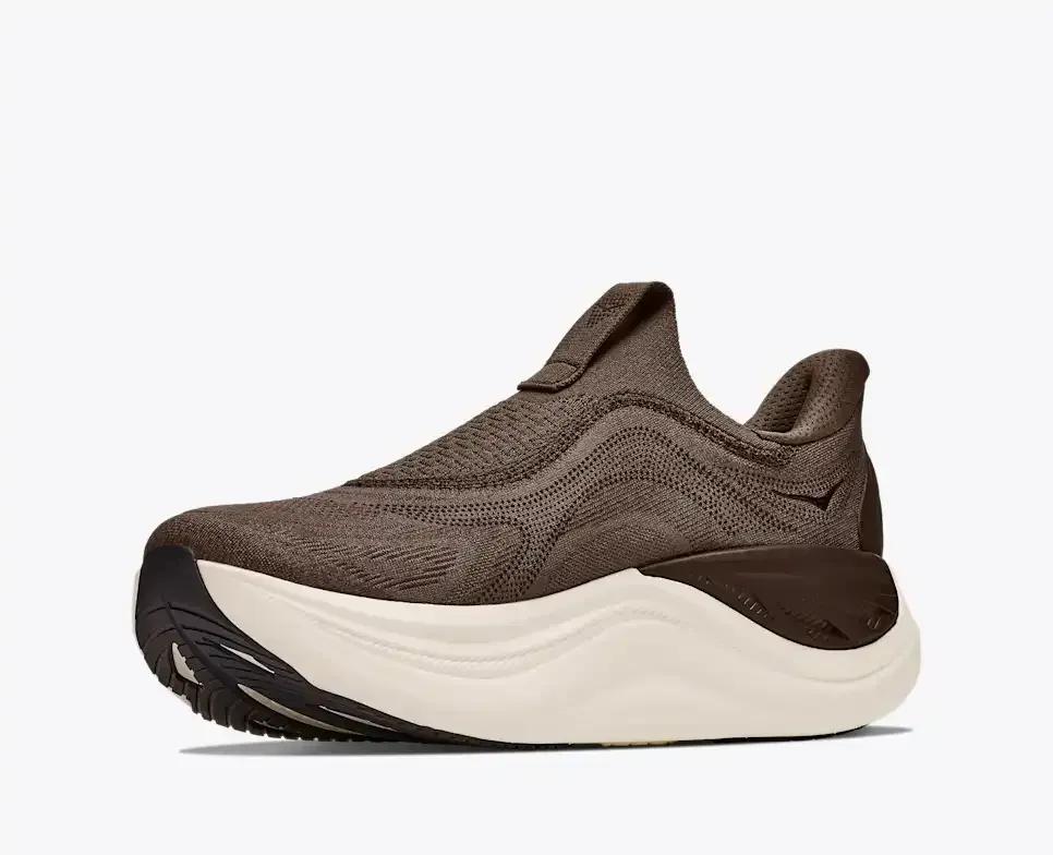 HOKA Skyward Laceless Cliff Grey Cast Iron