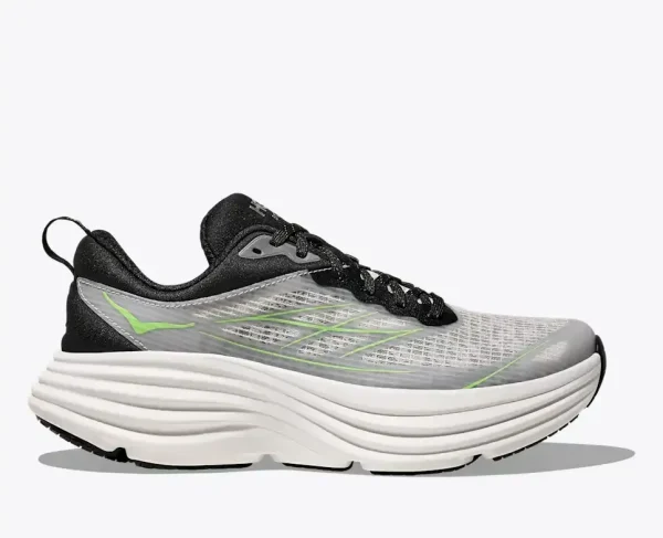 HOKA Stealth/Tech Bondi 8 Caged White Tart Apple