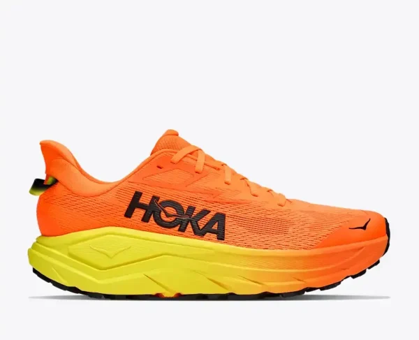 HOKA Challenger 8 Neon Tangerine Hoka Citrus