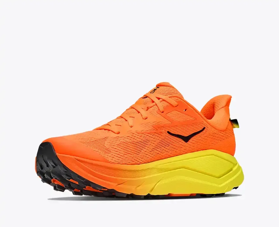 HOKA Challenger 8 Neon Tangerine Hoka Citrus