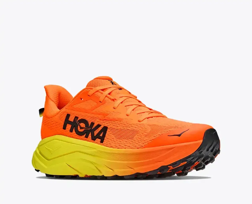 HOKA Challenger 8 Neon Tangerine Hoka Citrus