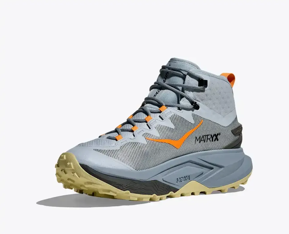 HOKA Mafate Hike Mineral Blue Tumeric