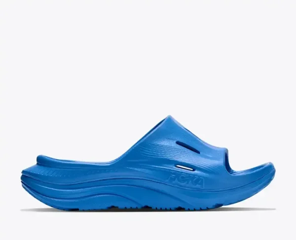 HOKA ORA Recovery Slide 3 Virtual Blue