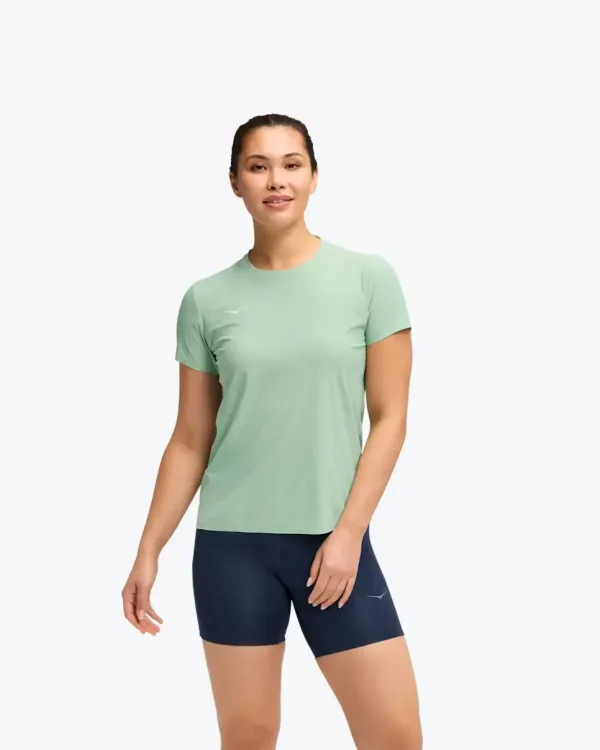 HOKA Airolite Short Sleeve 2.0 Jadeite (Women's)