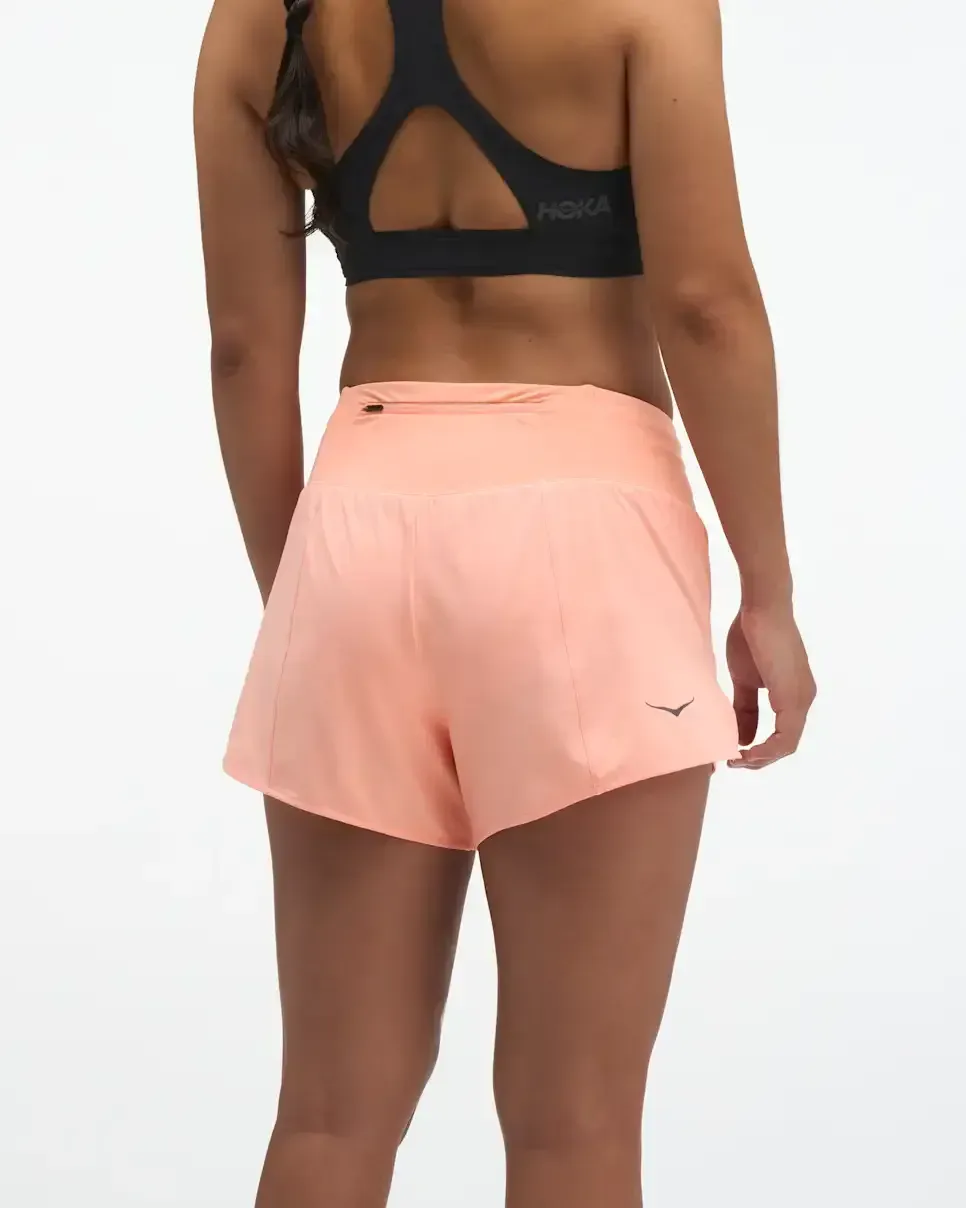 HOKA Glide Short MR 3.5” Brief Sunstone (Women's)